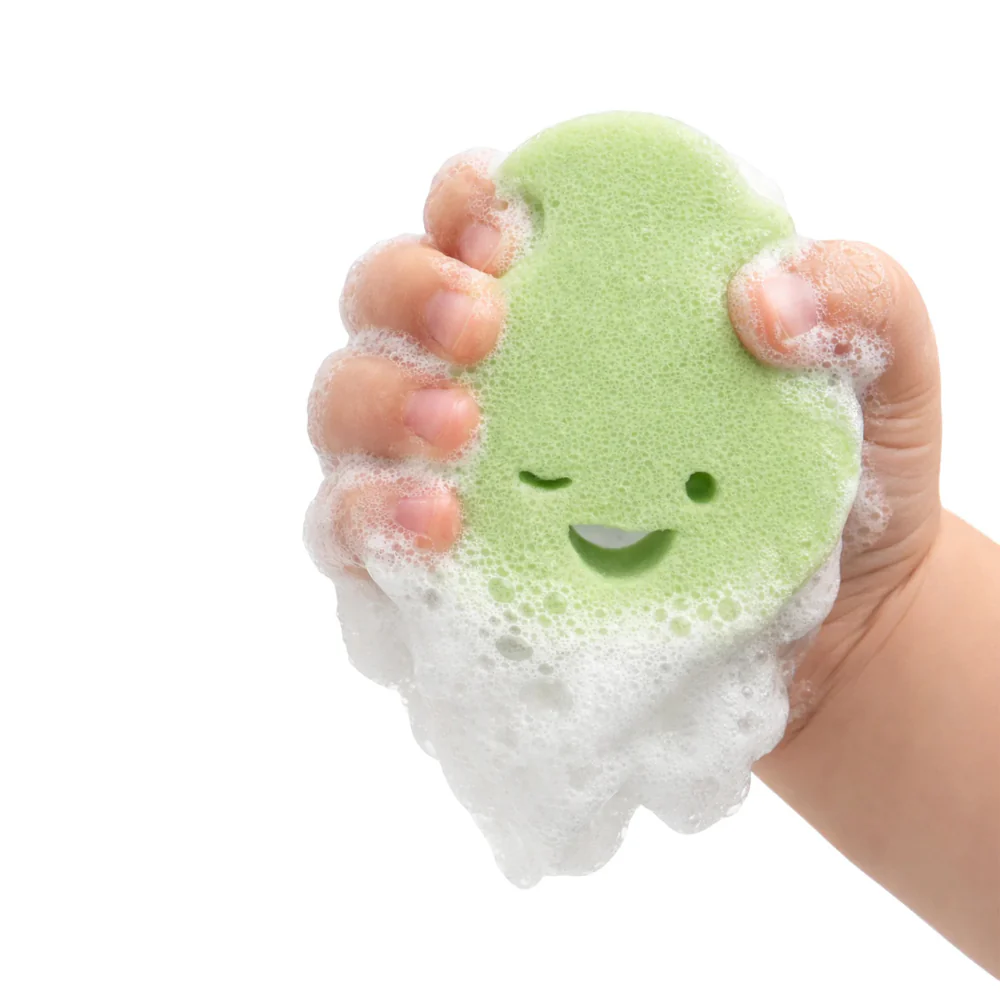 Honeydew Sponge Pop™ Kids Buffer | Dabble & Dollop - Image 3