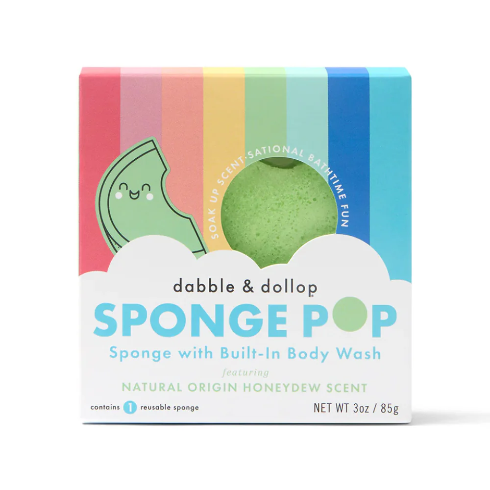 Honeydew Sponge Pop™ Kids Buffer | Dabble & Dollop - Image 5