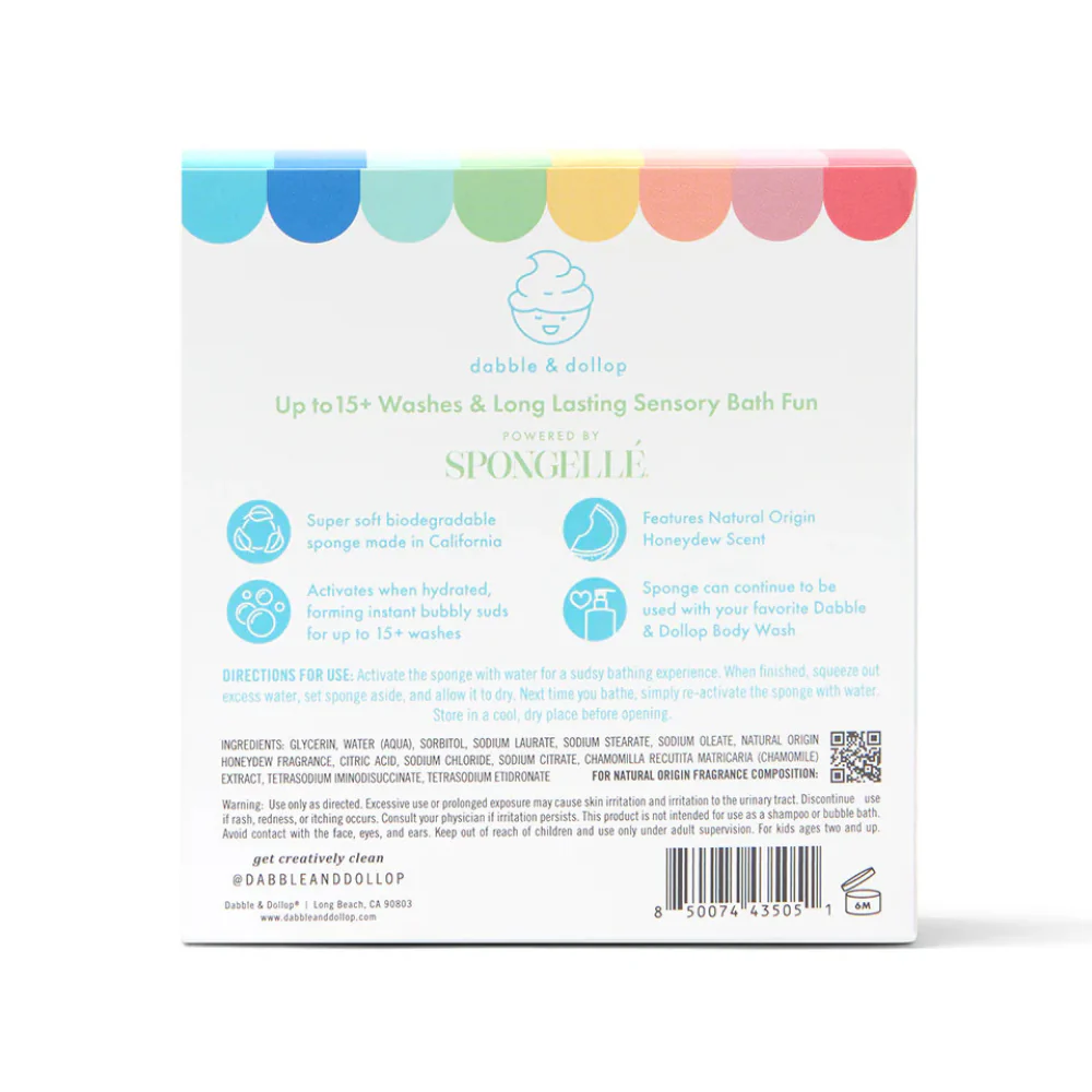 Honeydew Sponge Pop™ Kids Buffer | Dabble & Dollop - Image 7