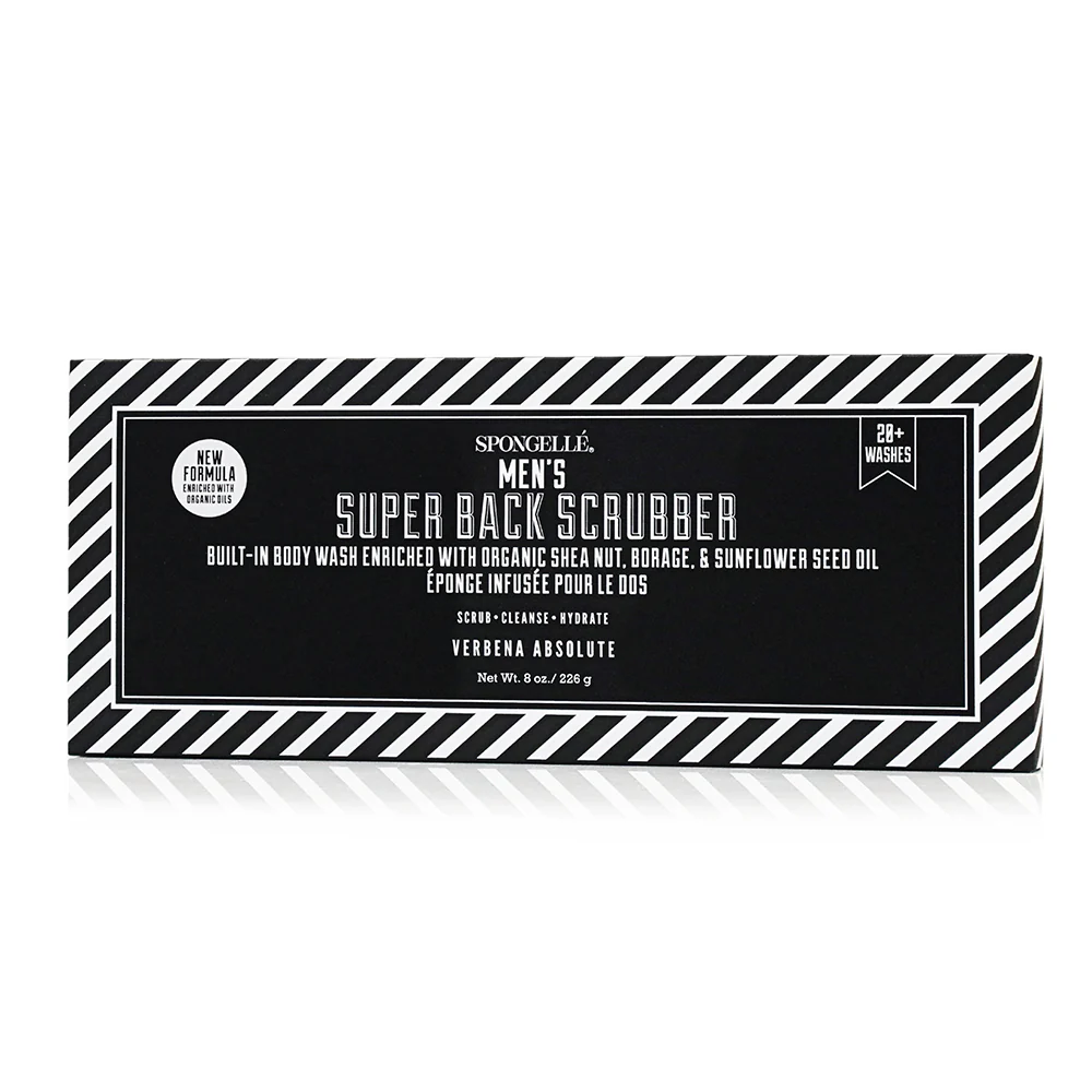 Men's Super Body Wash Infused Back Scrubber - Image 4