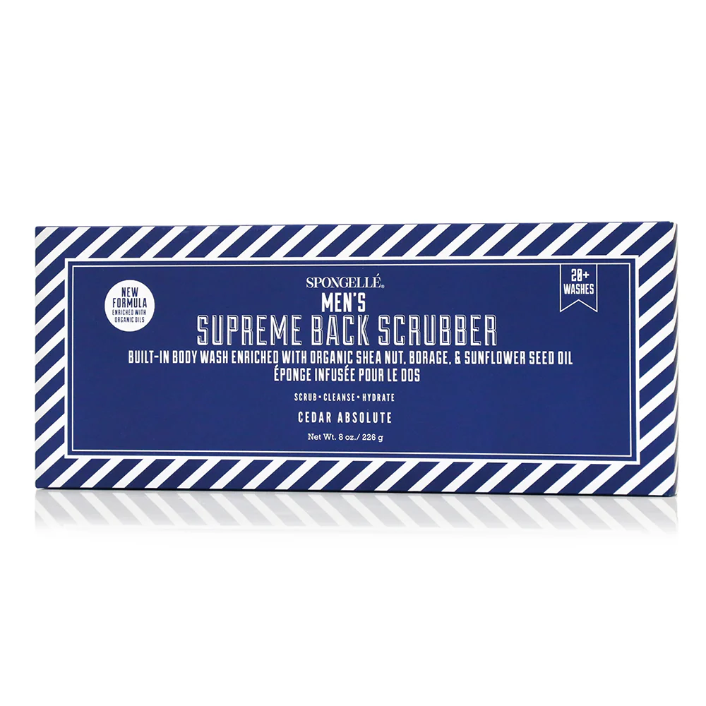 Men's Supreme Body Wash Infused Back Scrubber - Image 4